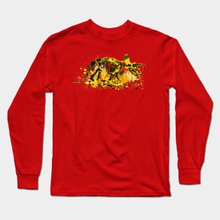 Drip Dry Triceratops Long Sleeve T-Shirt